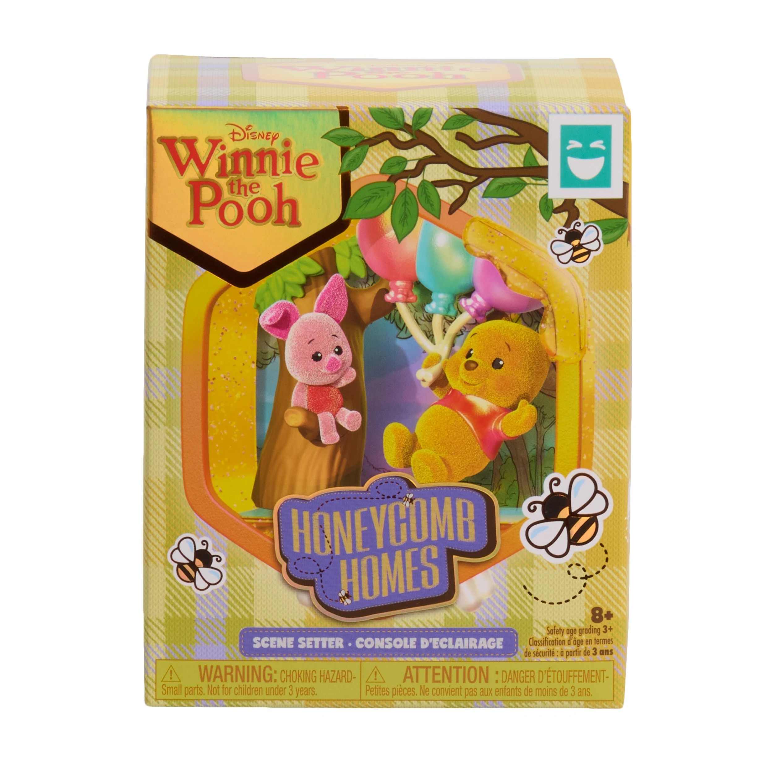 10 Happy Haul Disney Winnie The Pooh Honeycomb Homes Scene Setter - Assorted, 10 of 10