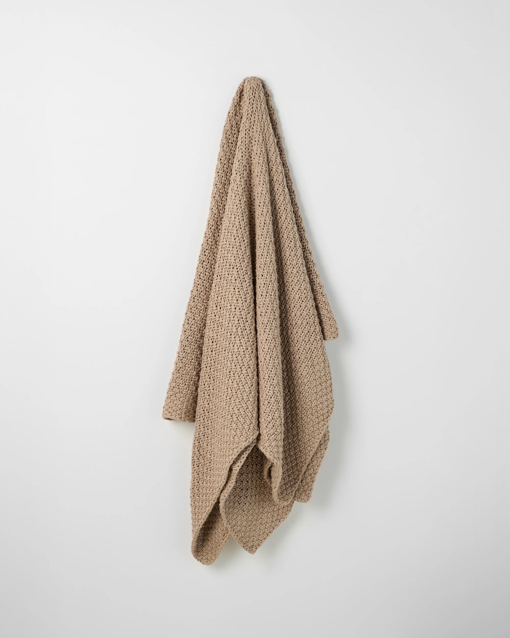 3 Target Dolly Chunky Textured Knit Throw - Queen Bed - Natural, 3 of 3