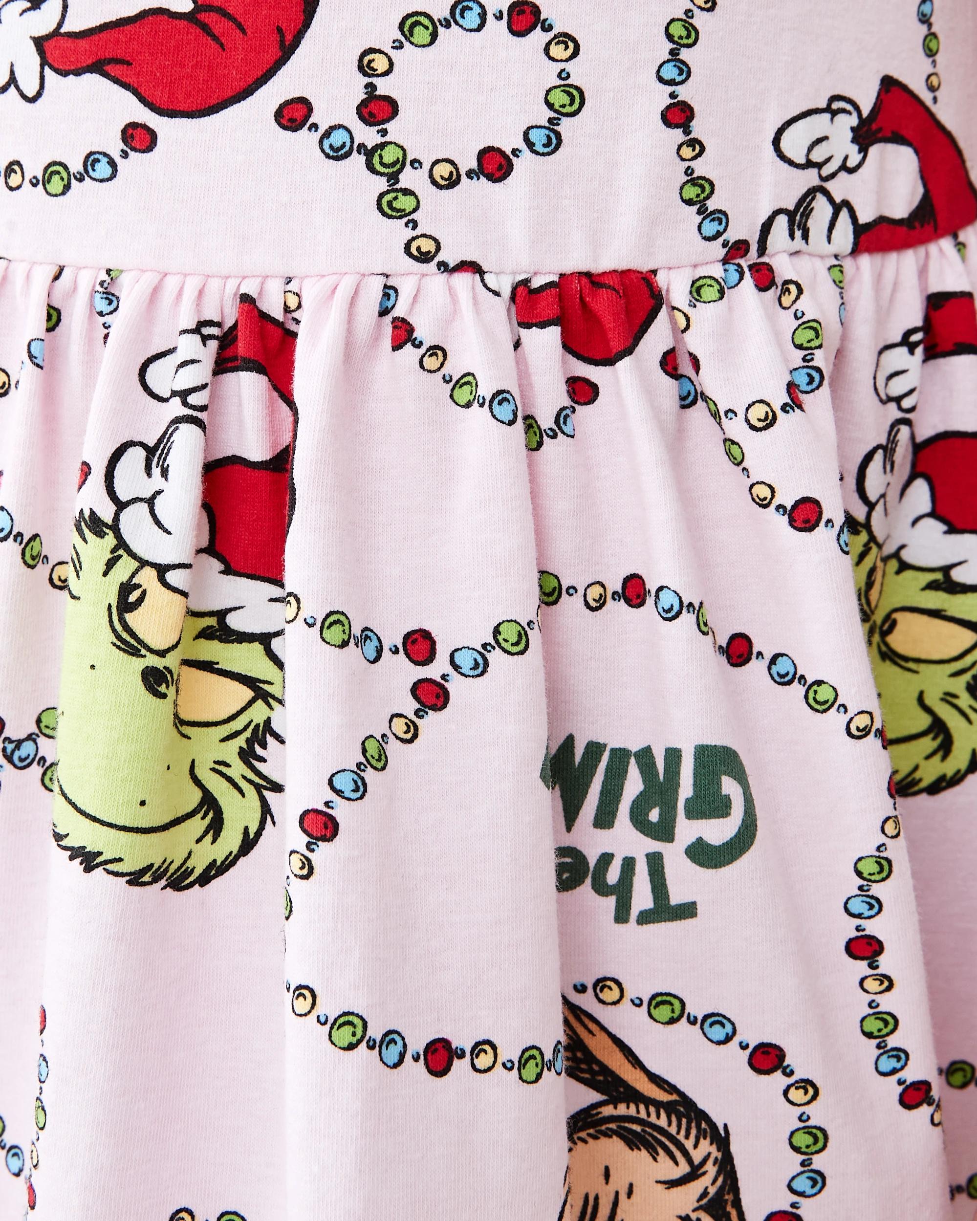 6 The Grinch License Skater Dress XMAS GRINCH AOP, 6 of 9