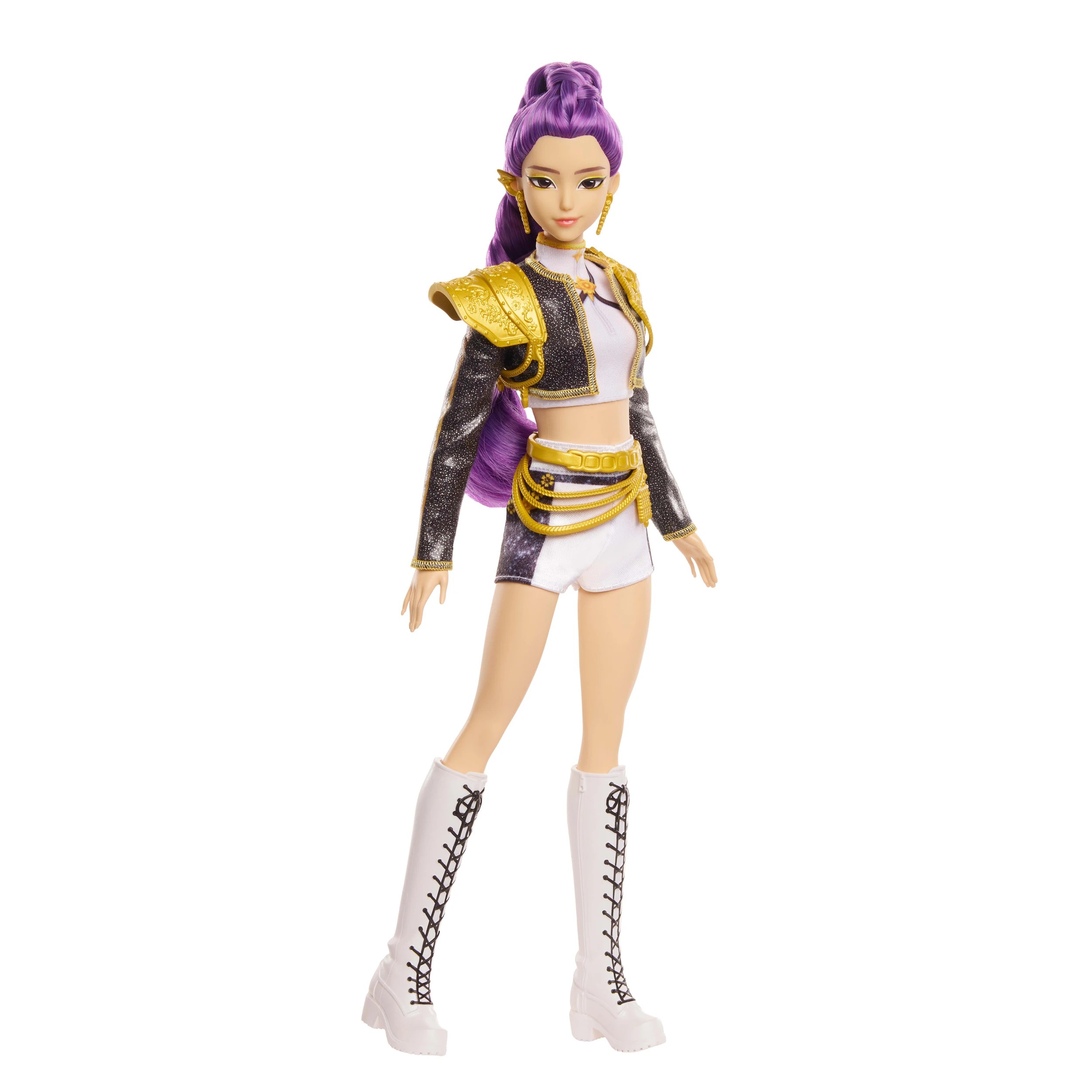 3 KPop Demon Hunters HUNTR/X Rumi Golden Singing Doll, 3 of 7