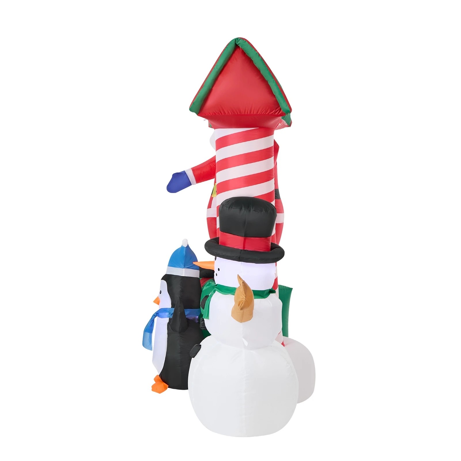 8 Tinseltown Christmas Inflatable Santa LED Light Outdoor Indoor Xmas Decoration - Multi, 8 of 8