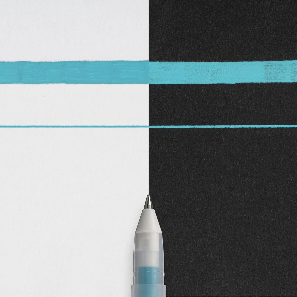 2 Sakura Gelly Roll Gel Pen Moonlight 10 Blue Green, 2 of 3