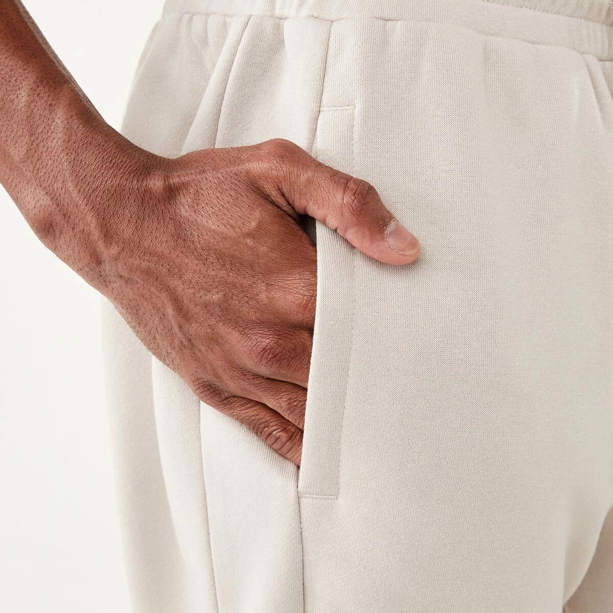 4 Active Mens Panel Trackpants SILVER LINING, 4 of 6