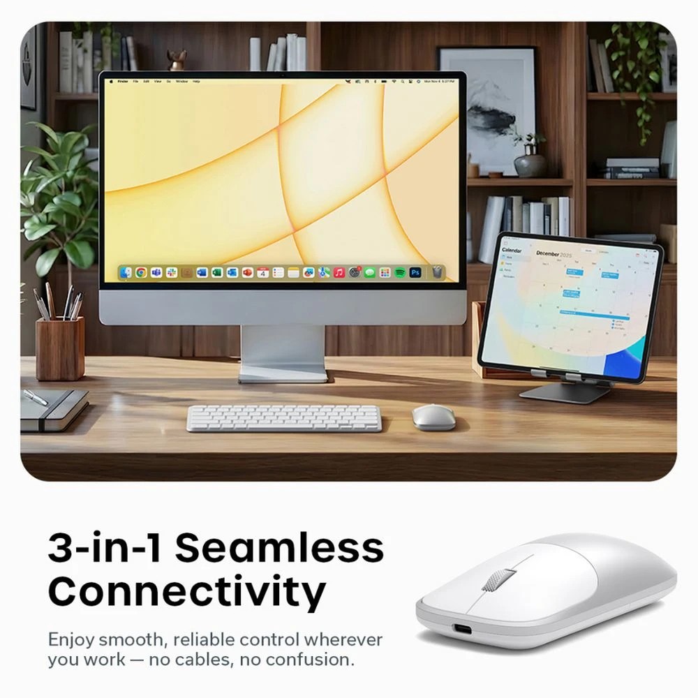 6 Satechi EX Wireless Mouse Silver, 6 of 9