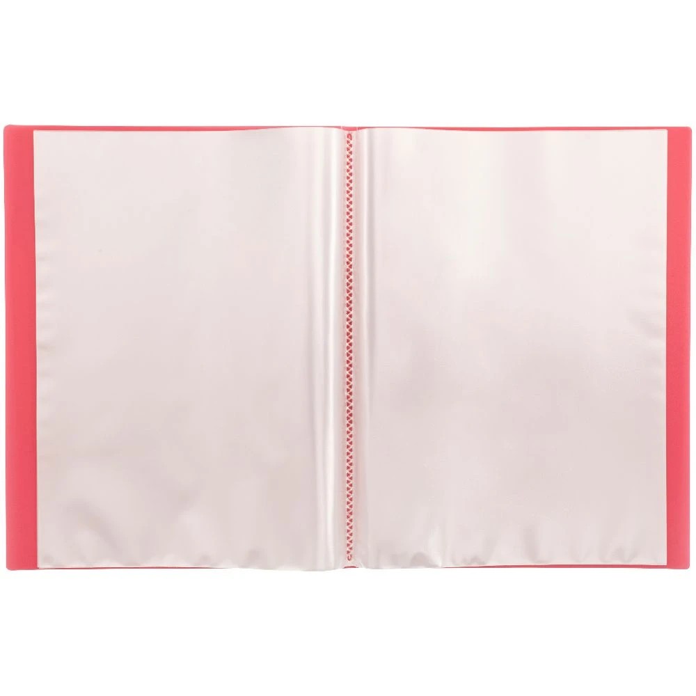 2 King Jim Fixed Display Book 10 Pockets Gloss Red, 2 of 3