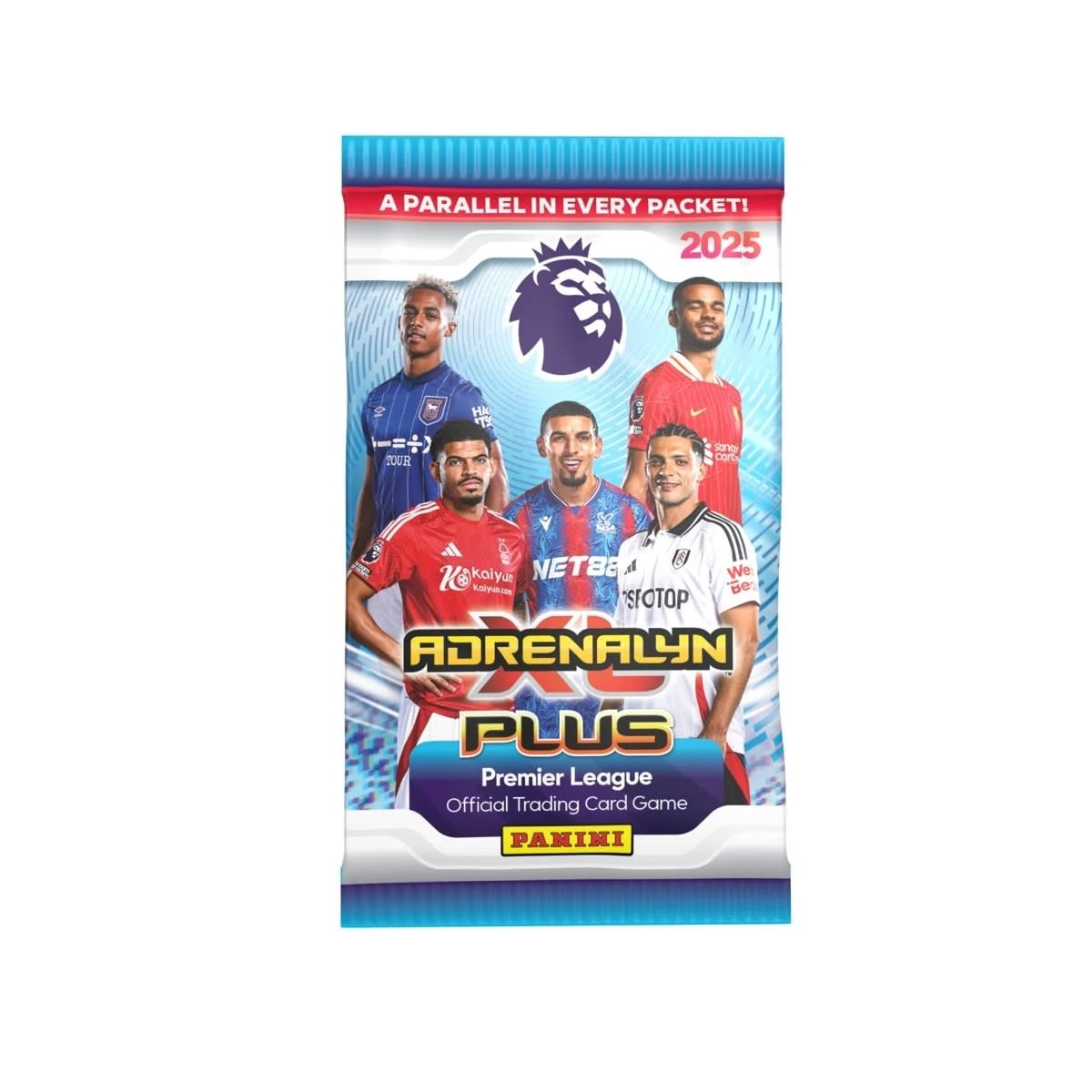 5 Panini EPL Adrenalyn XL Plus 2025 Trading Card Game Booster Pack - Assorted, 5 of 5