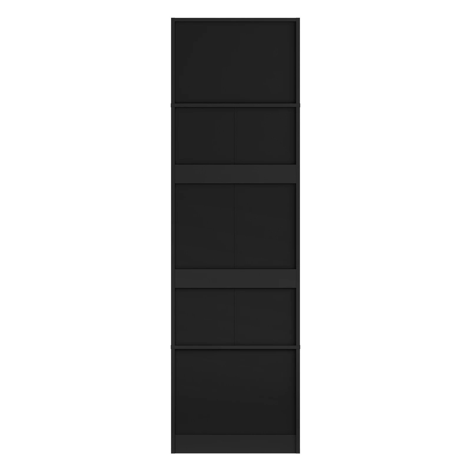 9 Alfordson Chest of 2 Drawers Office Storage Cabinet Tallboy Bedroom - Black, 9 of 10