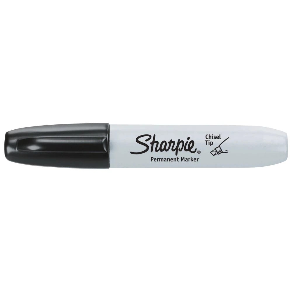 5 Sharpie Chisel Tip Permanent Markers Black 12 Pack, 5 of 6