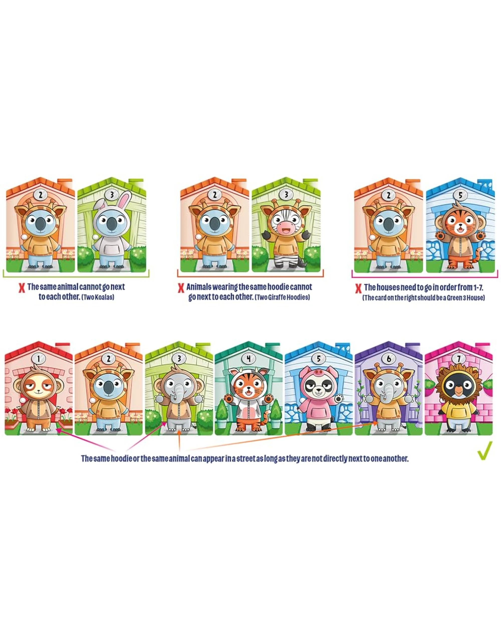 4 Neighbour Hoodies Card Game Tin, 4 of 5