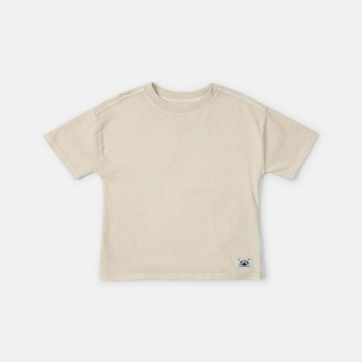 8 Oversized Washed T-shirt NATURAL ECRU, 8 of 9