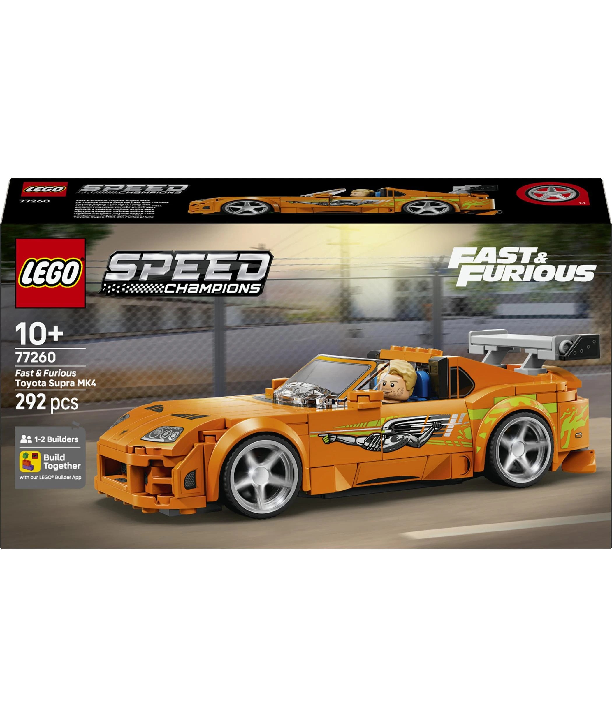1 LEGO Speed Champions The Fast and The Furious Toyota Supra MK4 77260, 1 of 9