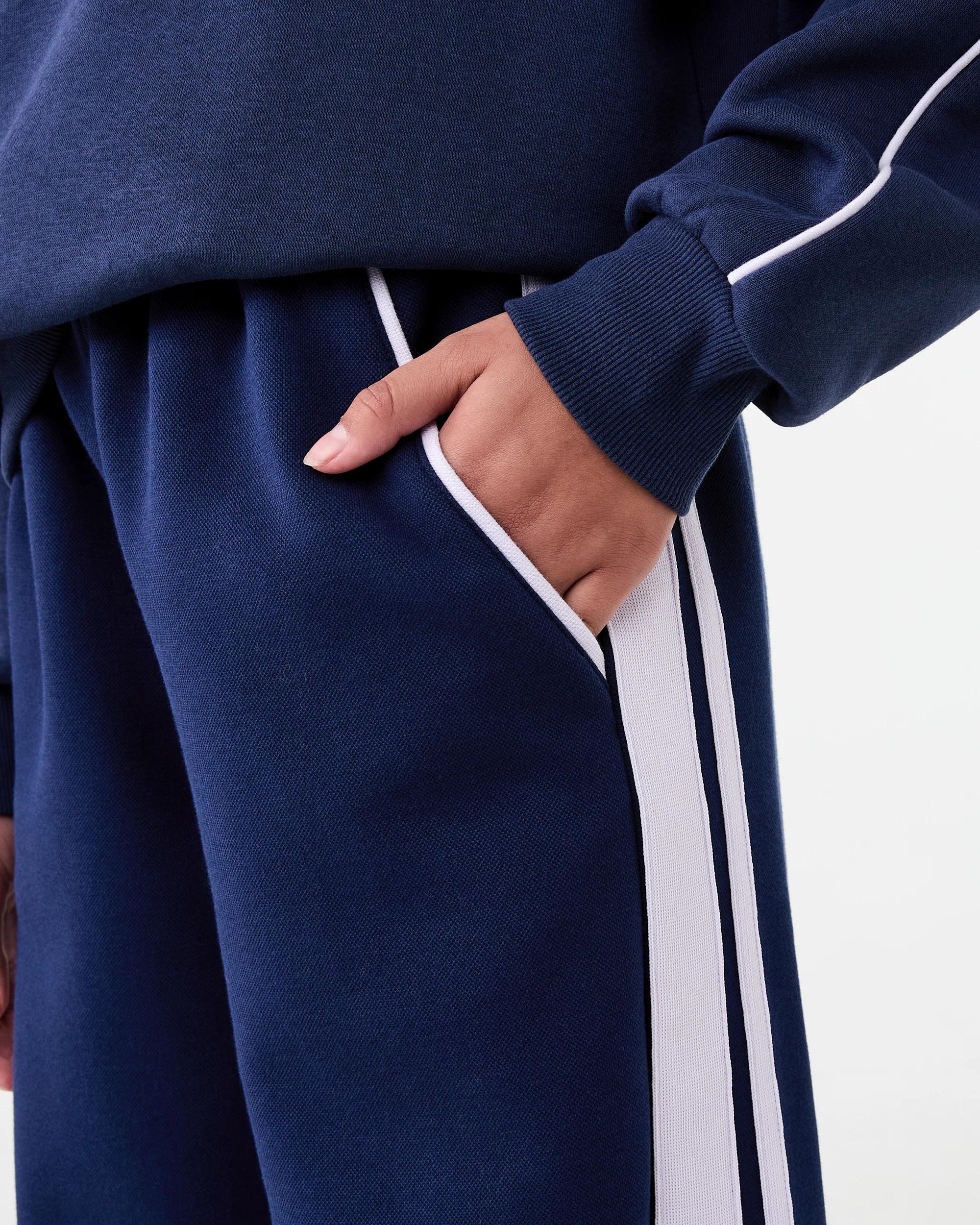 4 Pique Scuba Trackpants Nvy Indigo, 4 of 7