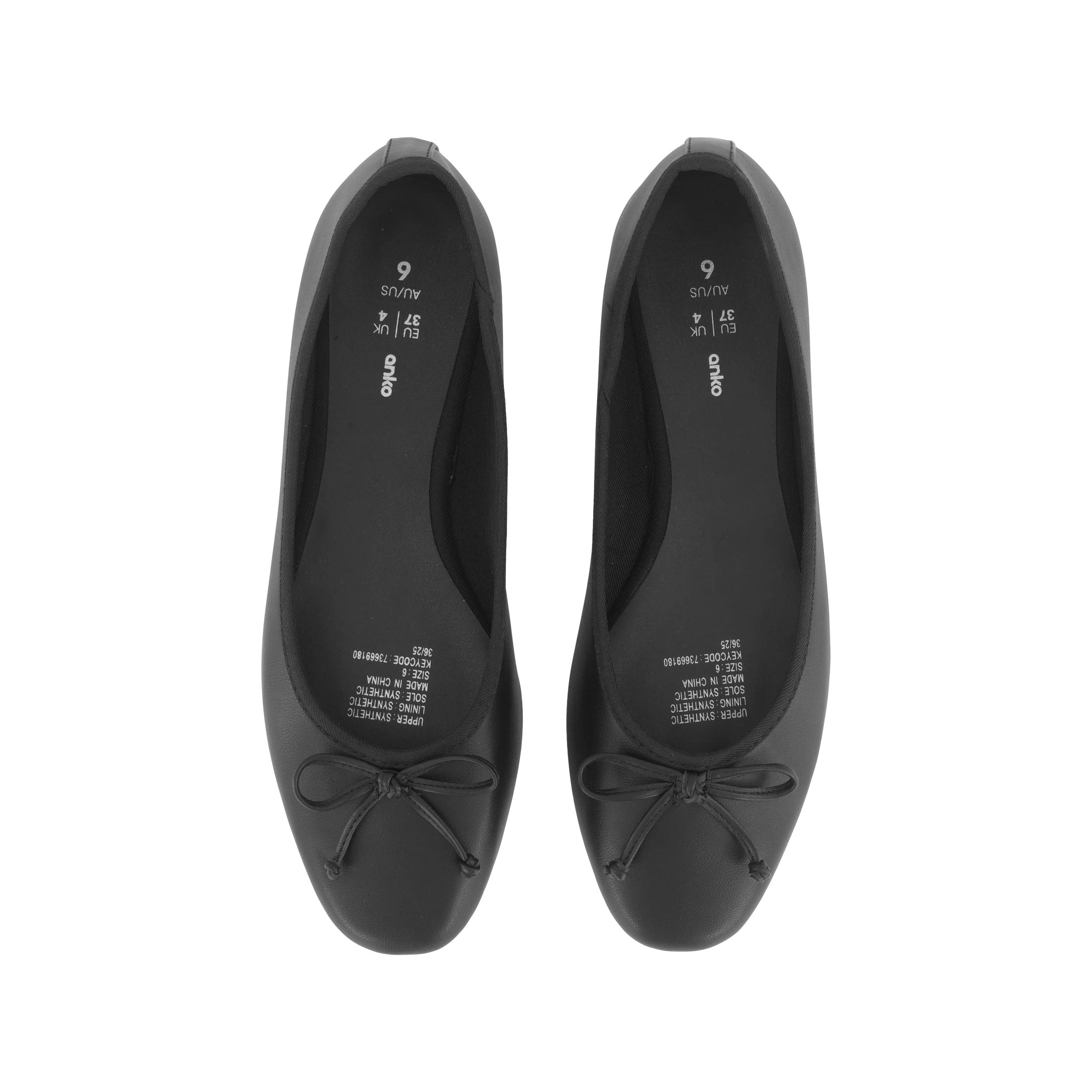 2 Bow Ballet Flats Black, 2 of 3