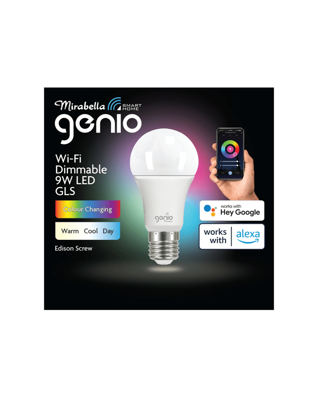 Mirabella Genio Wi-Fi Dimmable 9W LED 