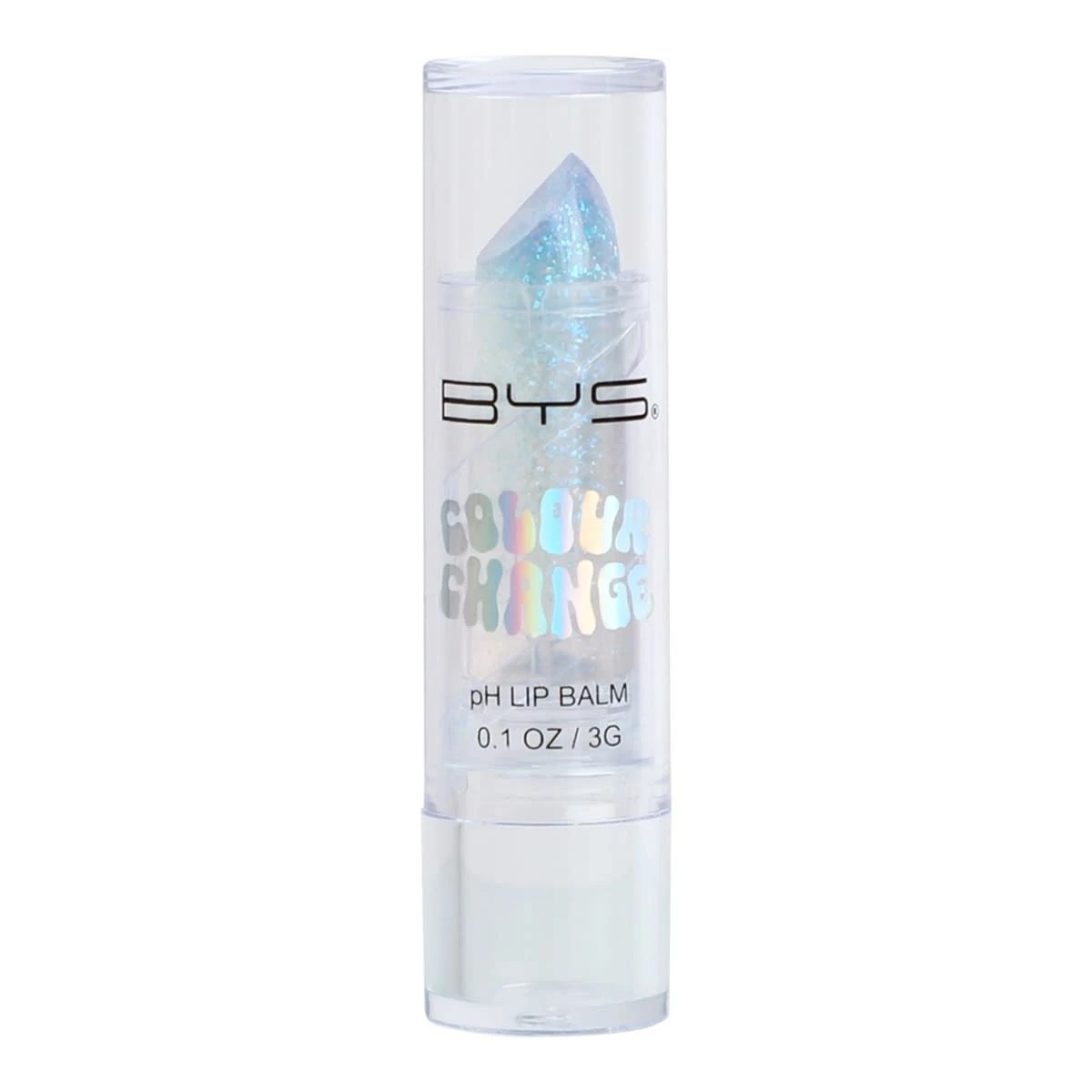 2 BYS Colour Change pH Lip Balm - Clear Glitter, 2 of 3