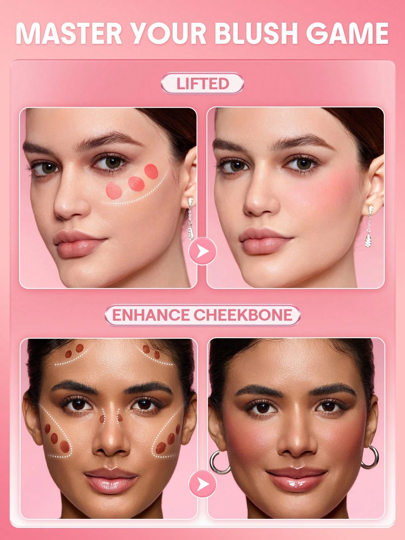 5 SHEGLAM Color Bloom Liquid Blush - Hush Hush, 5 of 6