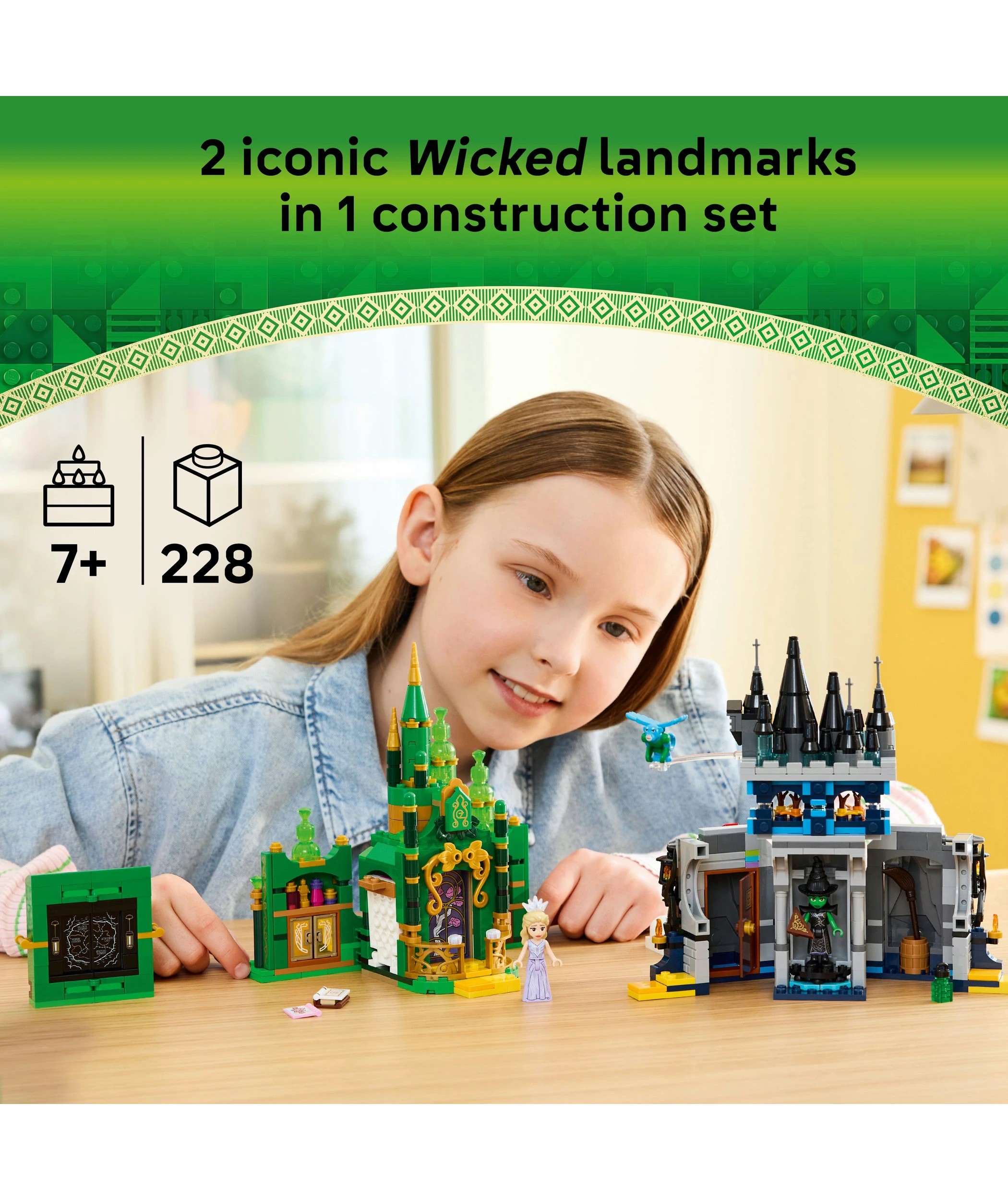 3 LEGO Wicked Emerald City & Kiamo Ko Castle 75689, 3 of 10