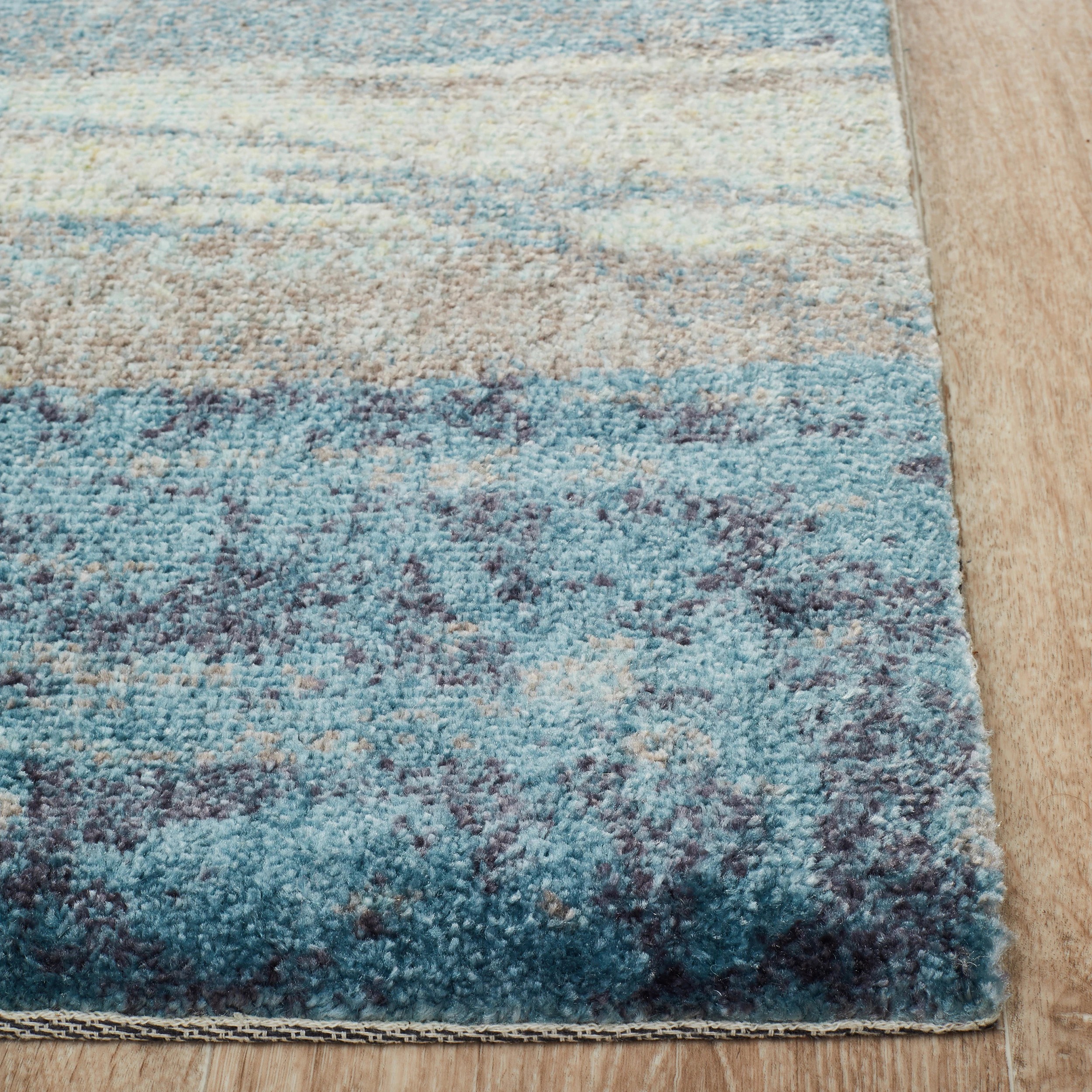 4 Common Ground Rugs Urbanite 563 300x76cm - Medium Runner Rug - Blue, 4 of 7