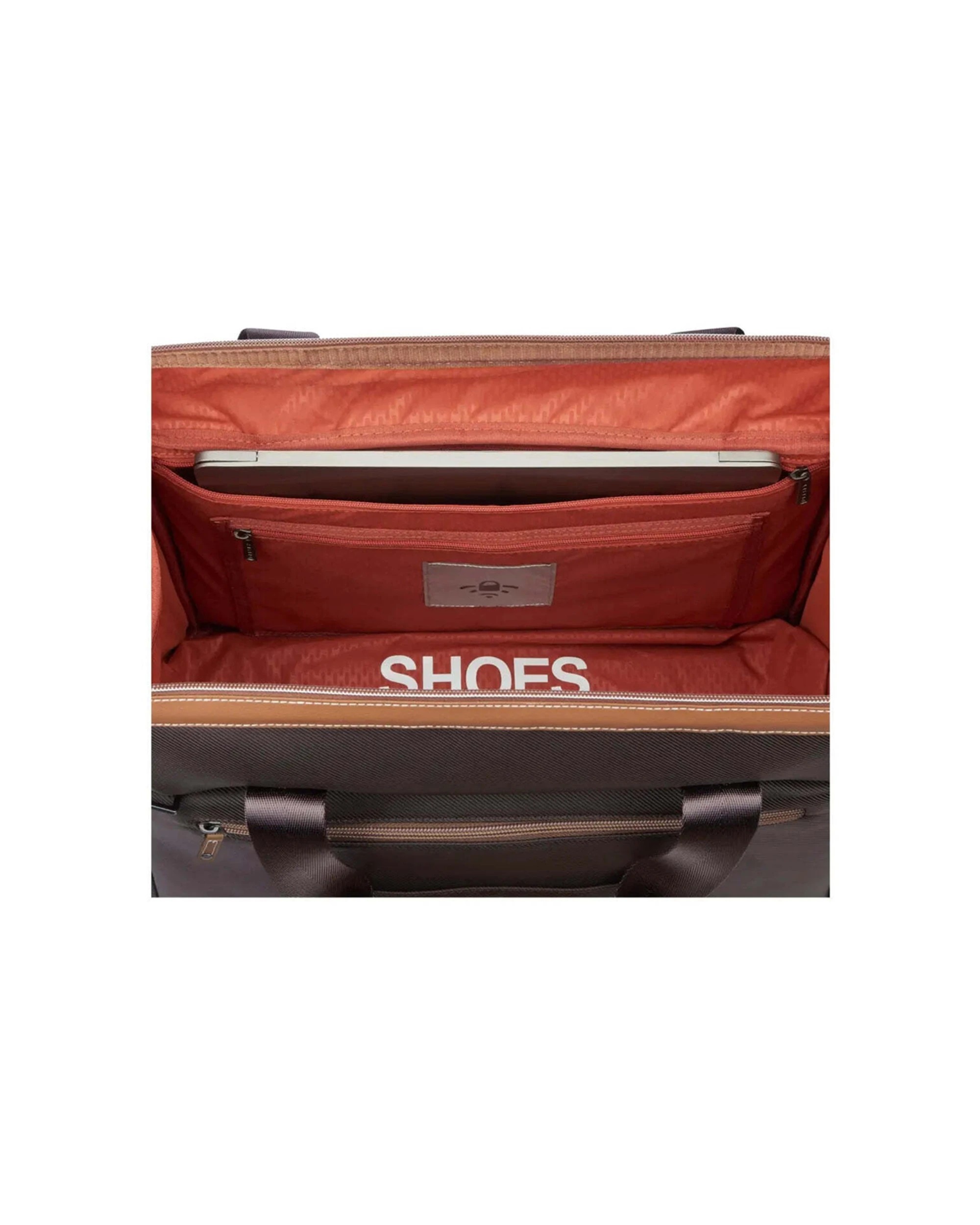 3 Delsey Chatelet Air 2.0 Weekender S Overnight Bag Laptop Compartment Recycled - Brown, 3 of 8