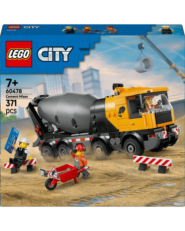 LEGO City Cement Mixer 6