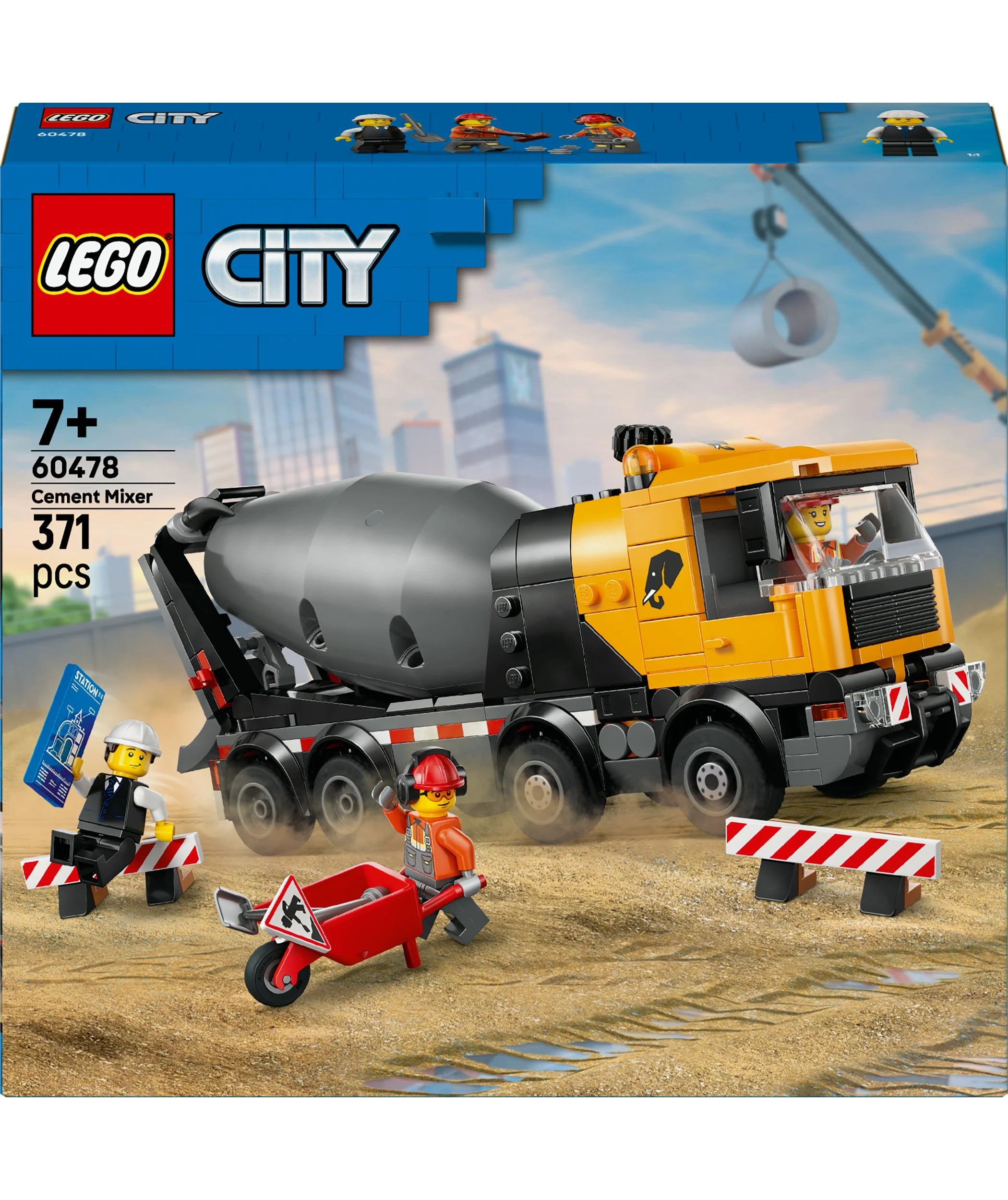 1 LEGO City Cement Mixer 60478, 1 of 10
