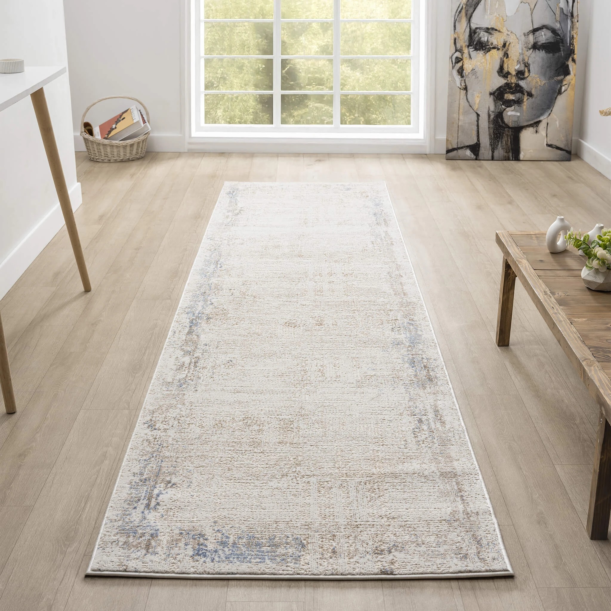 2 La Grace Home Berlin Premium Runner - 80x150cm - Ivory, 2 of 10