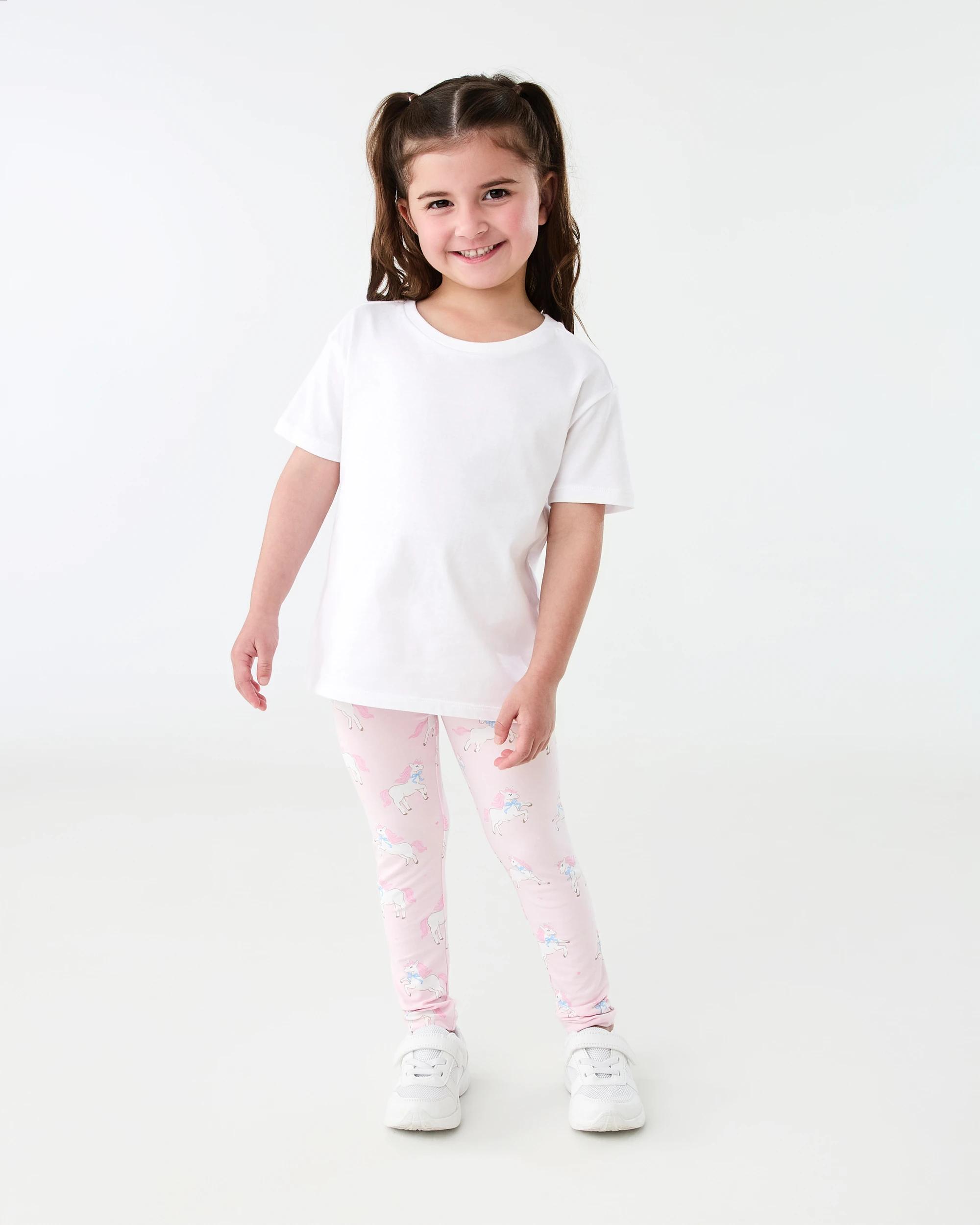 5 Printed Leggings Pnk Unicrn, 5 of 6
