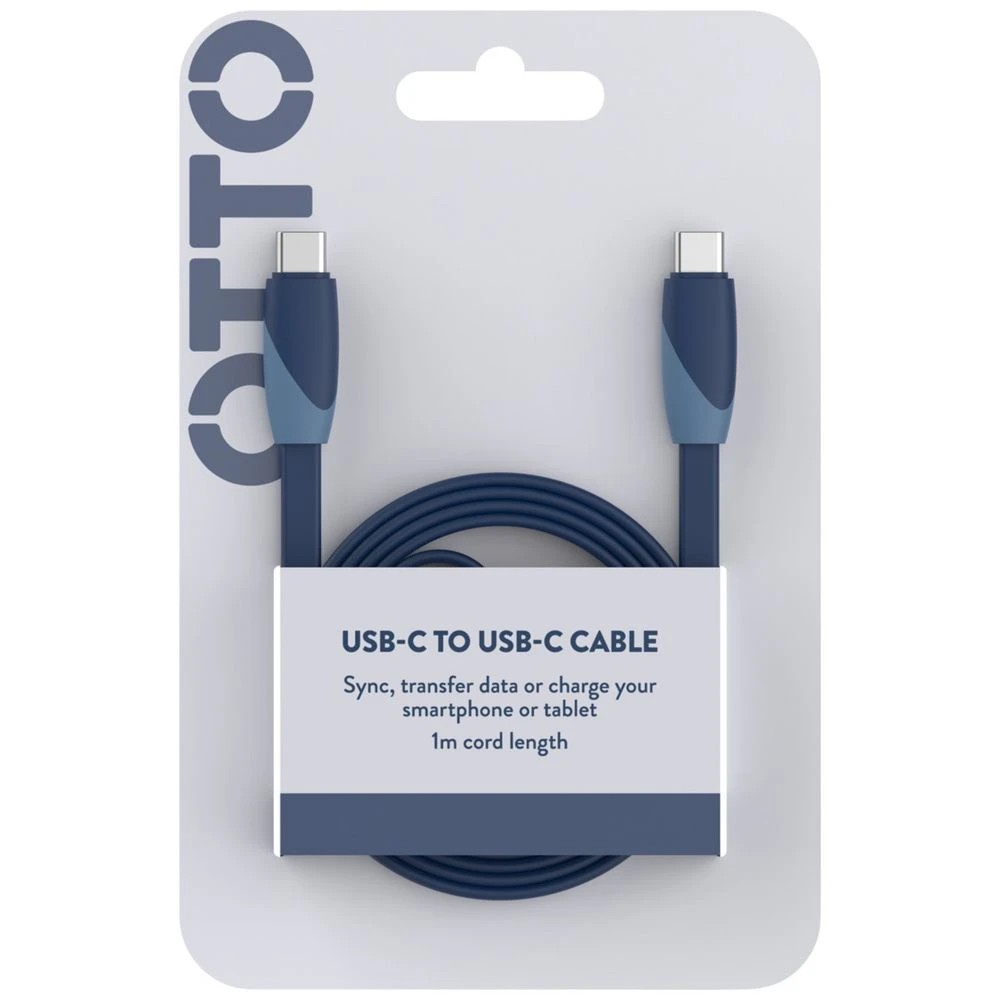 3 Otto USB-C Cable 1m Blue, 3 of 5