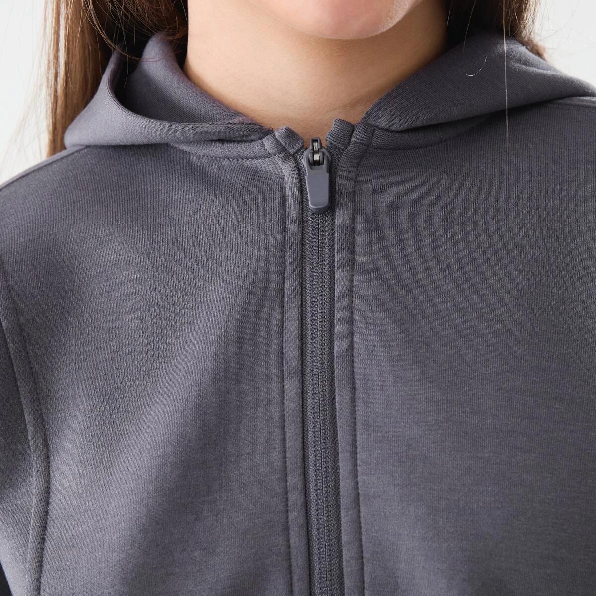 4 Scuba Zip Thru Hoodie Scuba Grey, 4 of 7