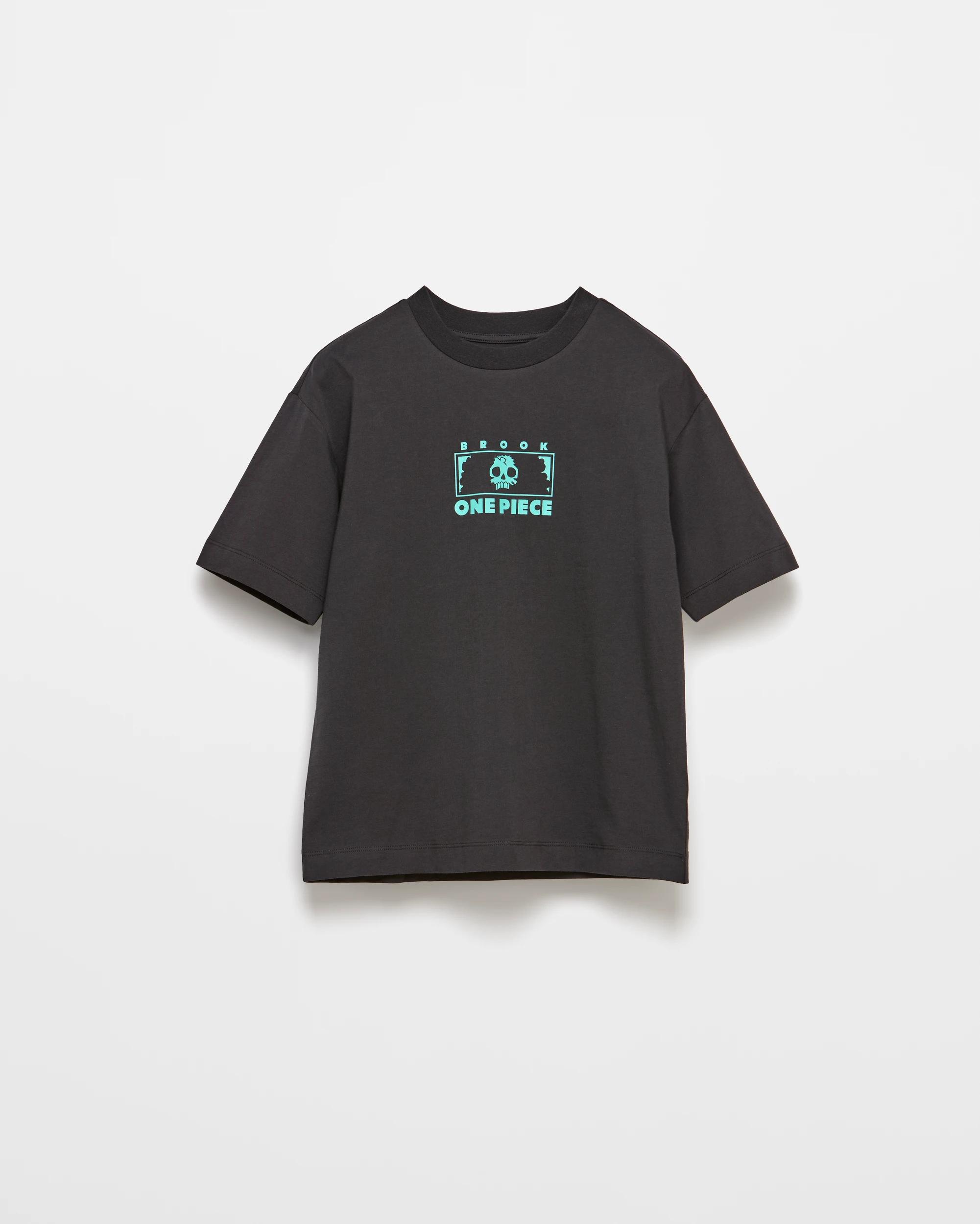 4 One Piece Brook Flames T-shirt BLACK, 4 of 6