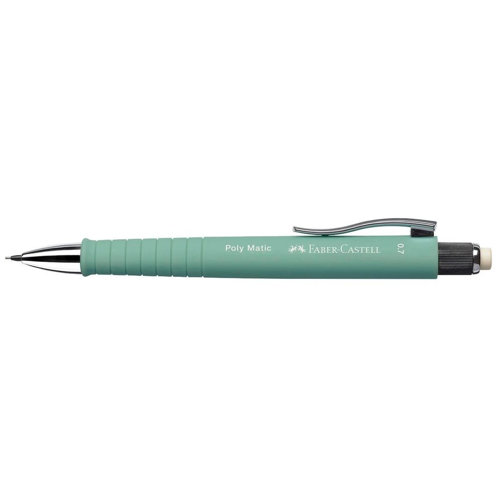 1 Faber-Castell Polymatic Mechanical Pencil 0.7mm Mint Green, 1 of 4