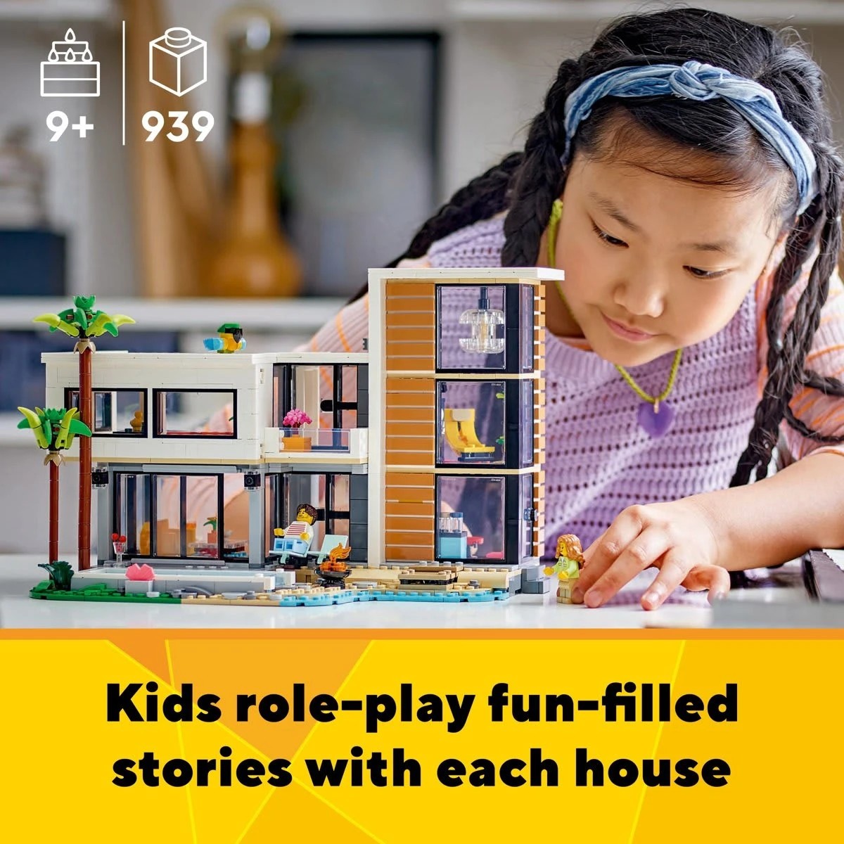 9 LEGO Creator 3-in-1 Modern House 31153, 9 of 11
