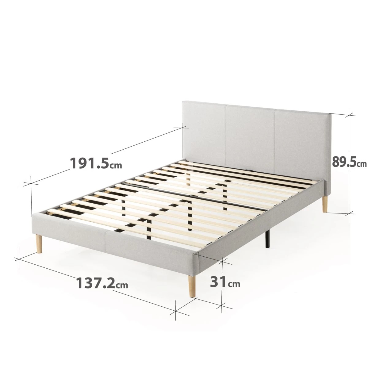 6 Double Bed Collette Bed Frame, 6 of 8