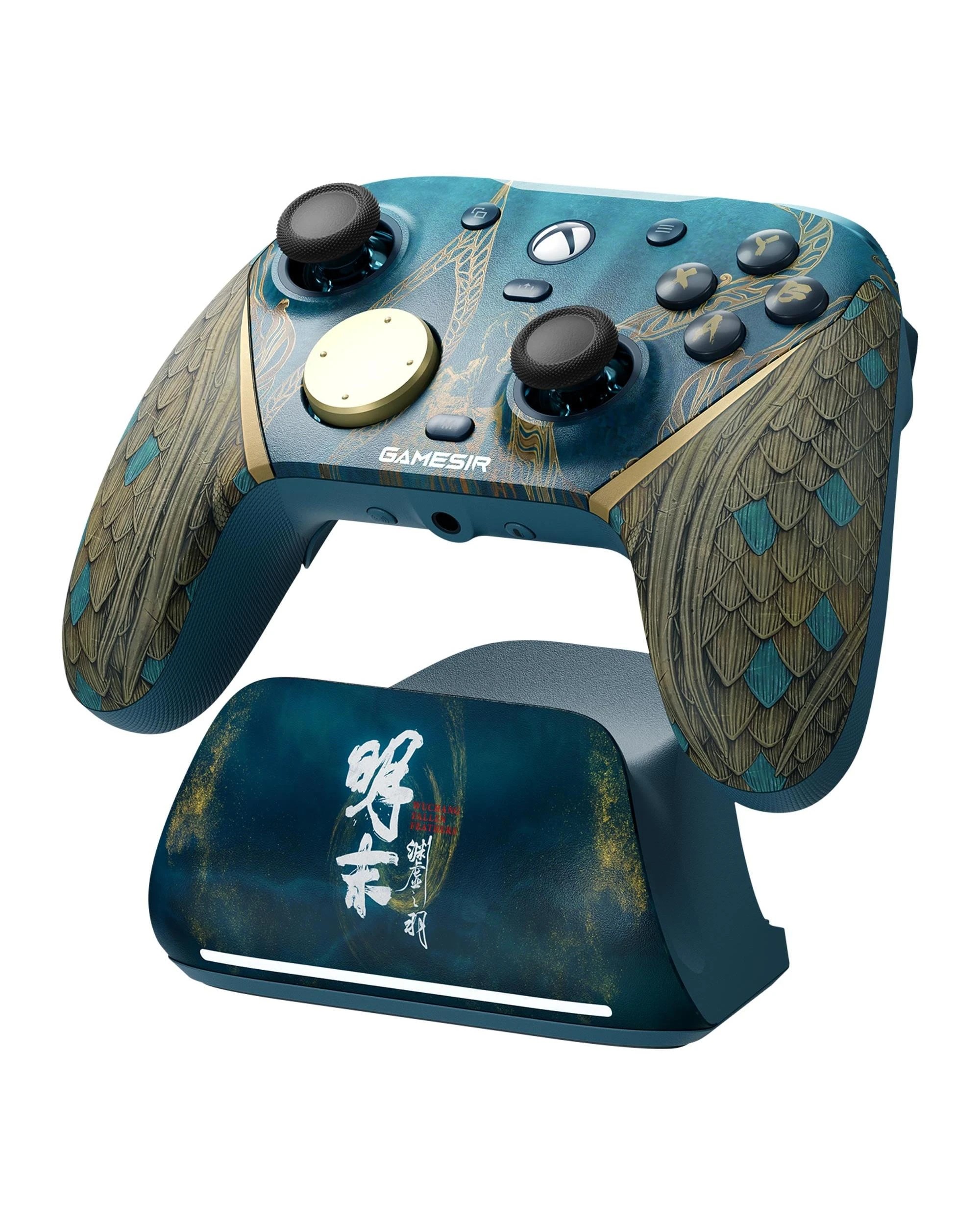 5 GameSir G7 Pro Wuchang: Fallen Feathers Edition Wireless Controller for Xbox, PC and Android - Green, 5 of 6