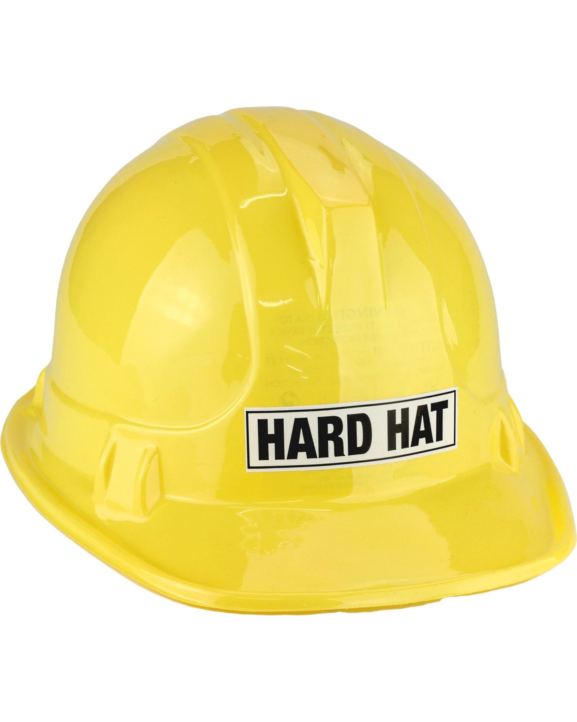 1 Unique Construction Yellow Plastic Hat, 1 of 1
