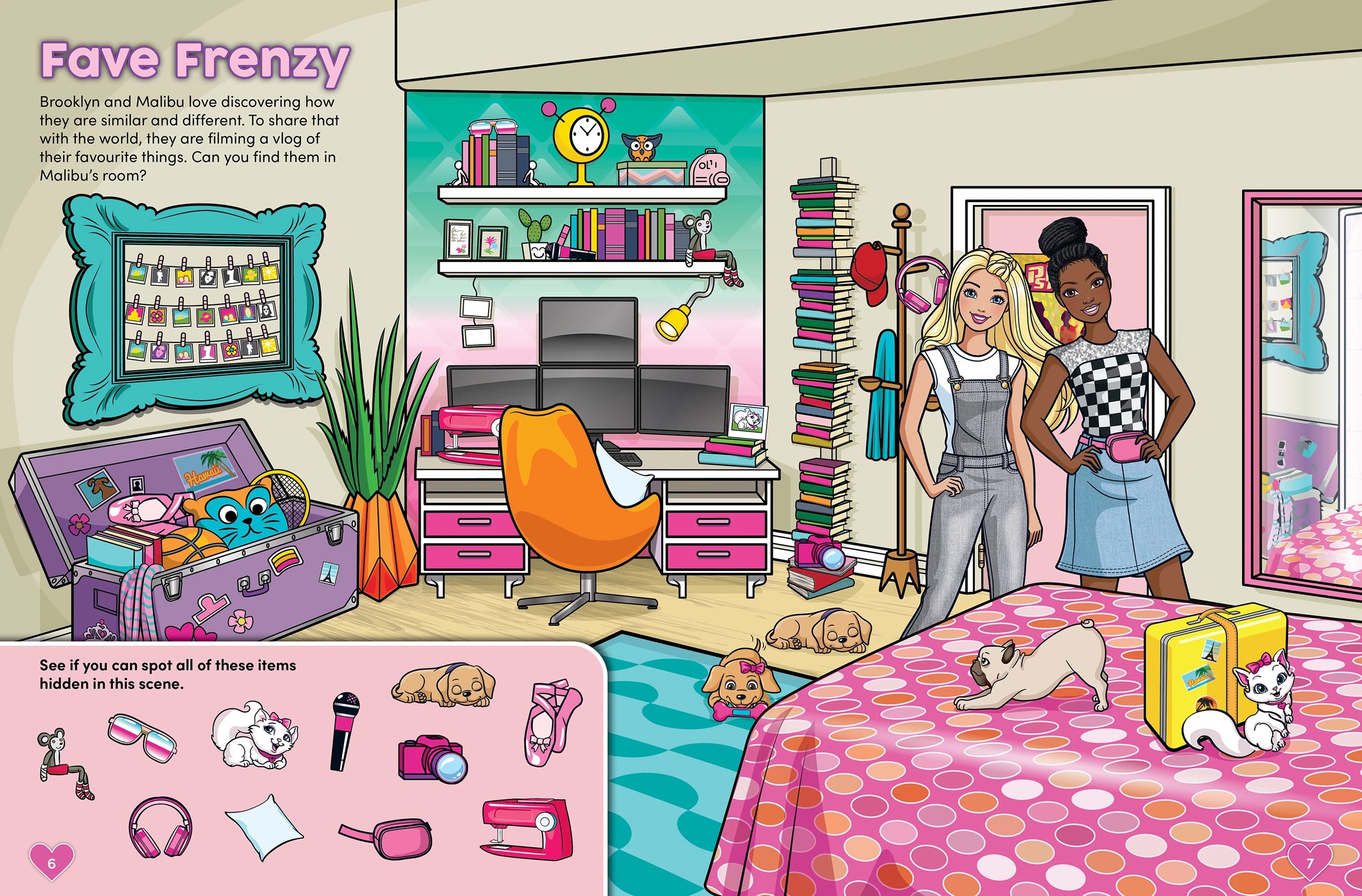 7 Barbie: Search and Find Activity Book and Puzzle Set - Book, 7 of 7