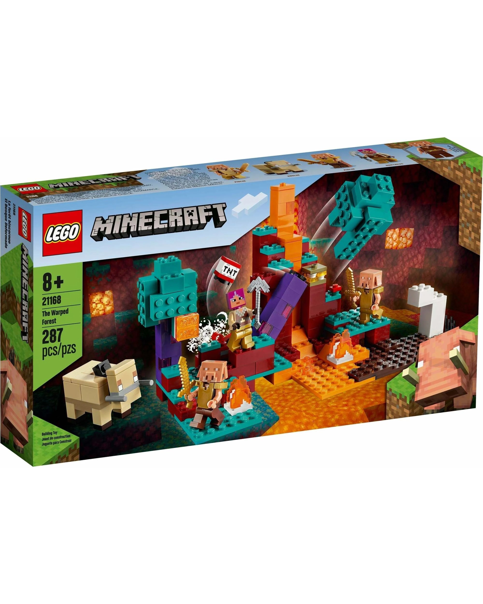 1 LEGO 21168 Minecraft The Warped Forest Set, 1 of 5