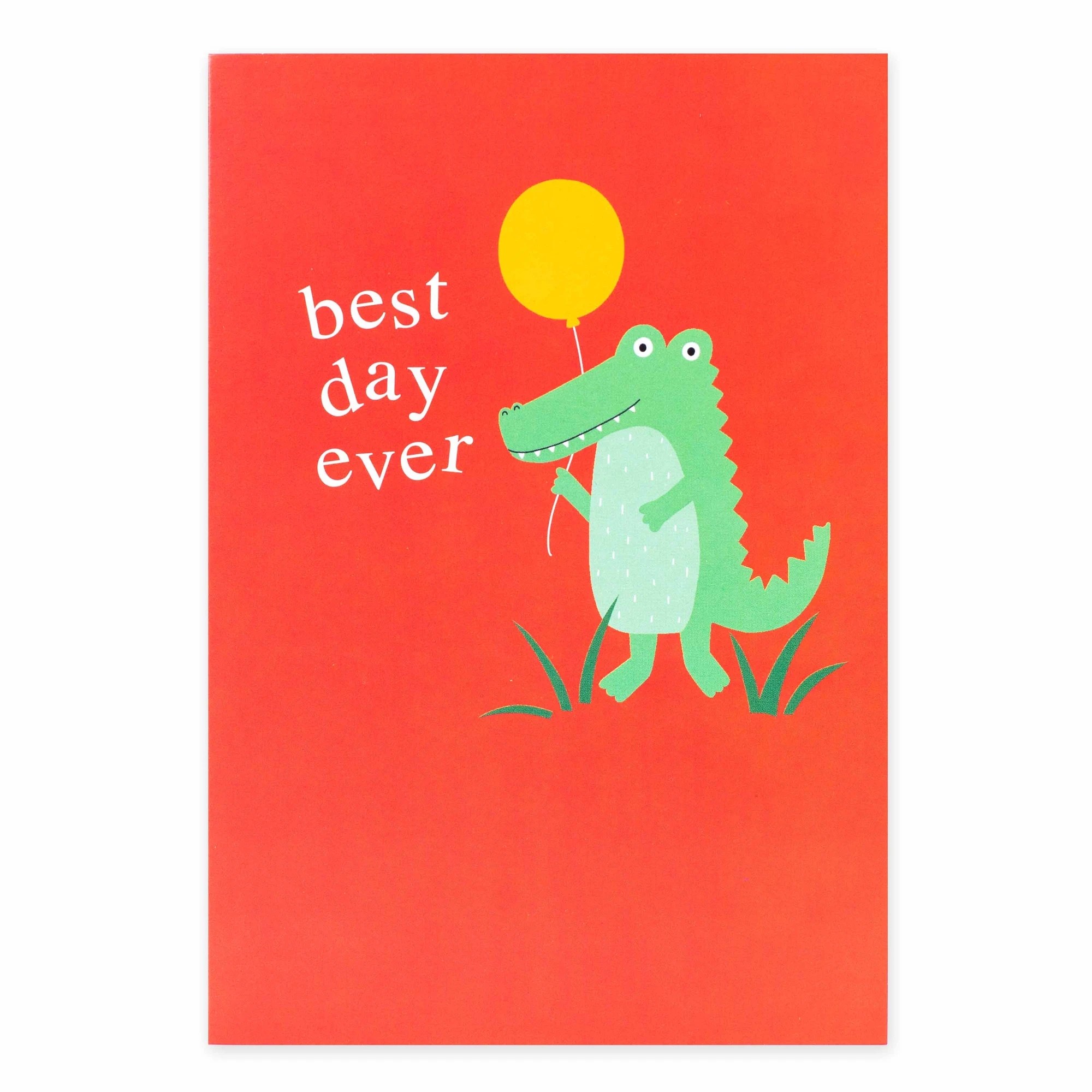3 Creative Publishing from Hallmark Birthday Card - Crocodile, 3 of 3