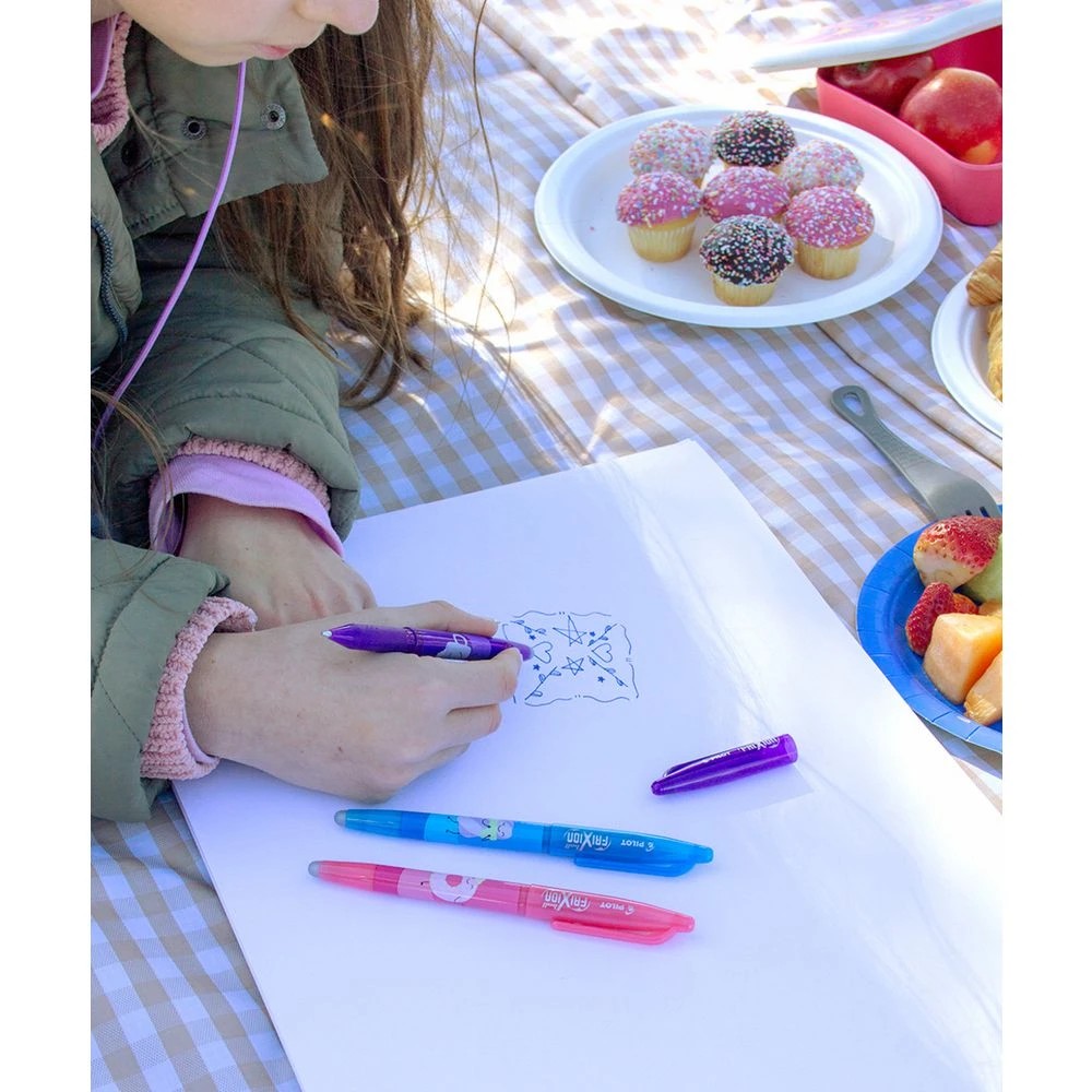 7 PILOT FriXion Ball Sweets Erasable Gel Pen 0.7mm Blue 3 Pack, 7 of 9