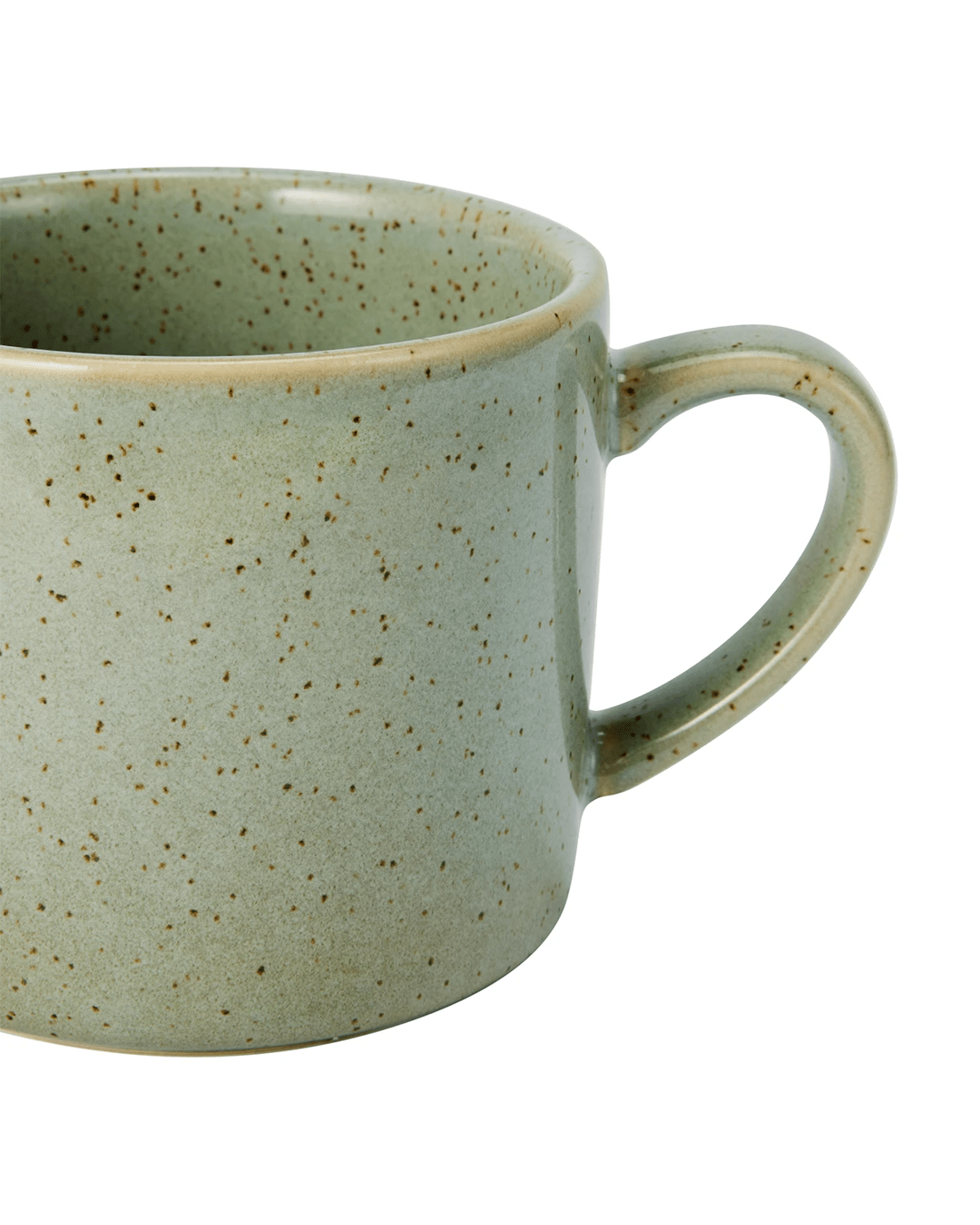 4 Green Glazed Mug, 4 of 6
