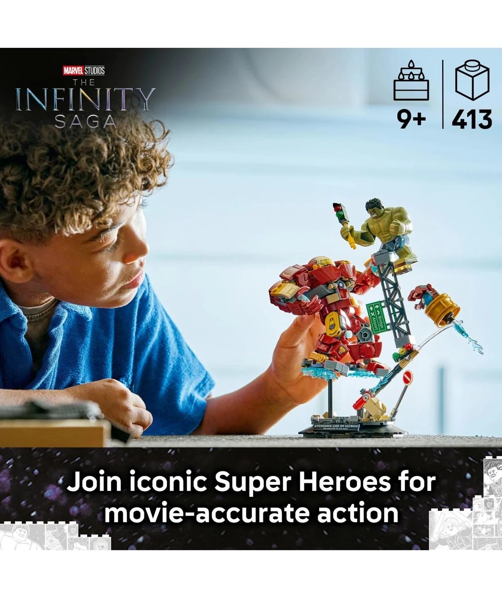 3 LEGO Super Heroes Epic Battle: Hulkbuster vs. The Hulk 76343, 3 of 10