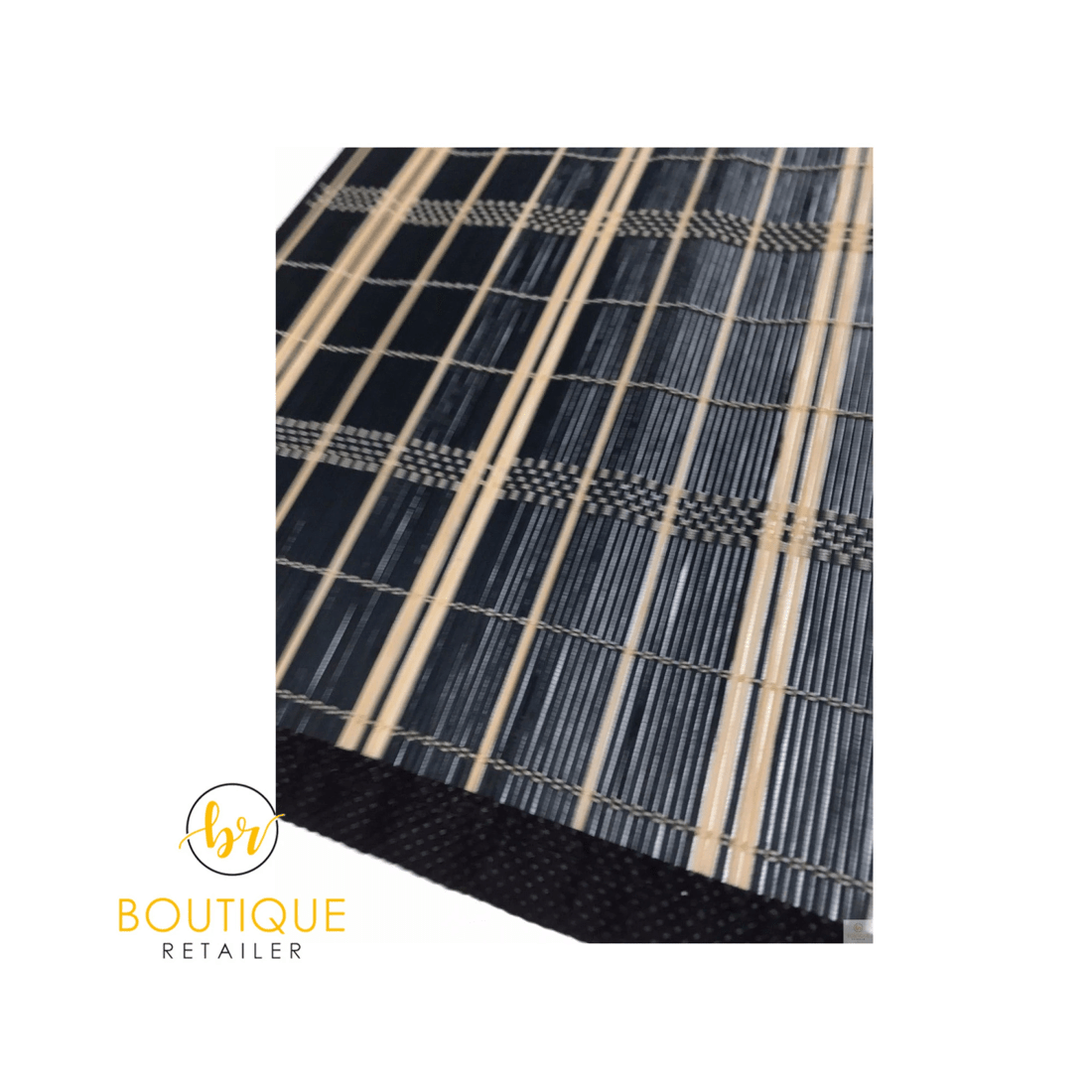 4 BR Home Bamboo Placemats for Dinner Table Decor, 4 of 6