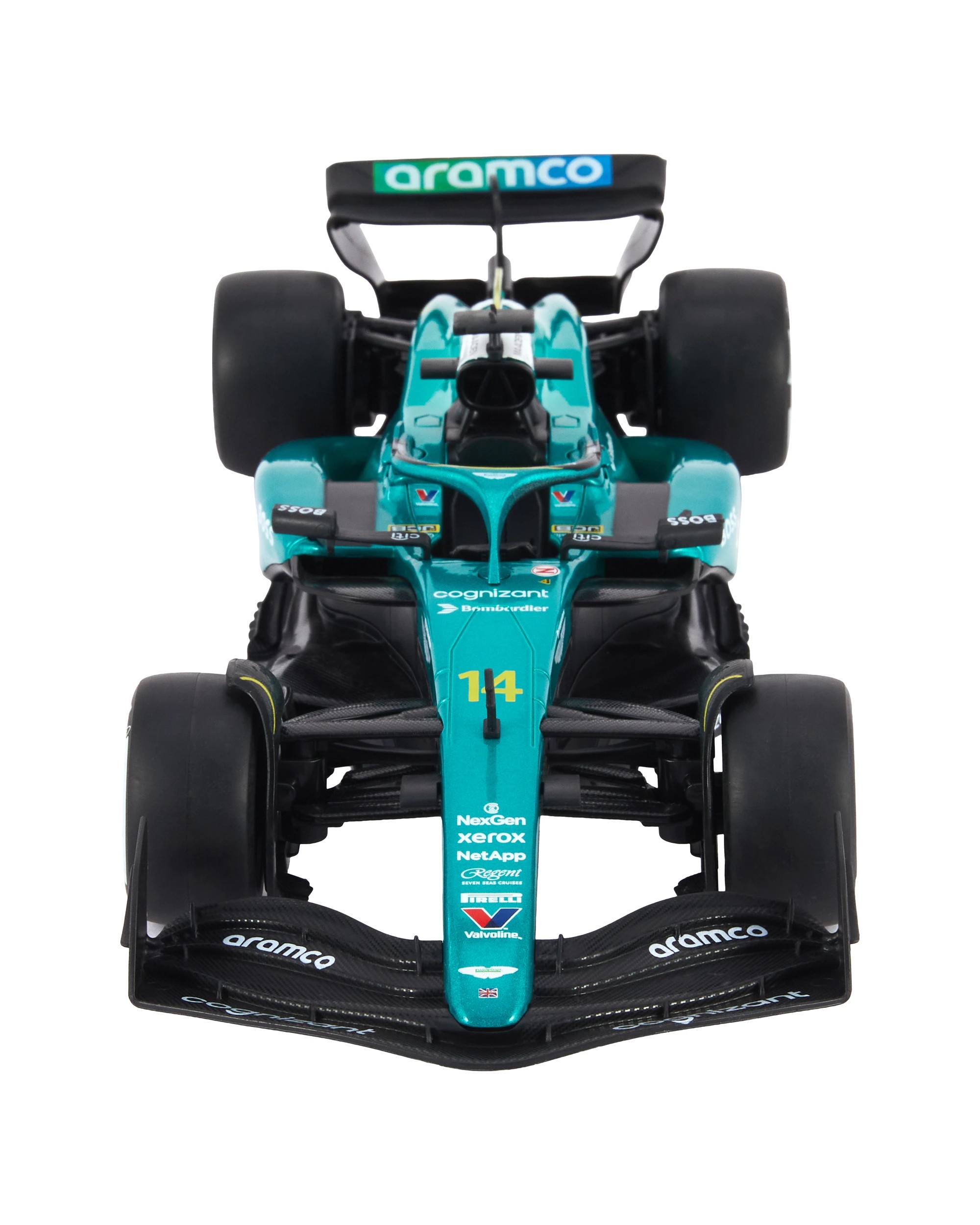 4 Aston Martin Aramco F1 1:18 Scale Diecast Model Race Car, 4 of 9