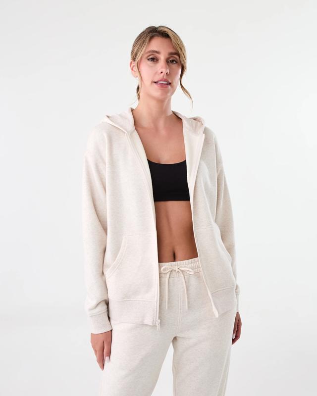 Active Womens Essential Zip Through Ho