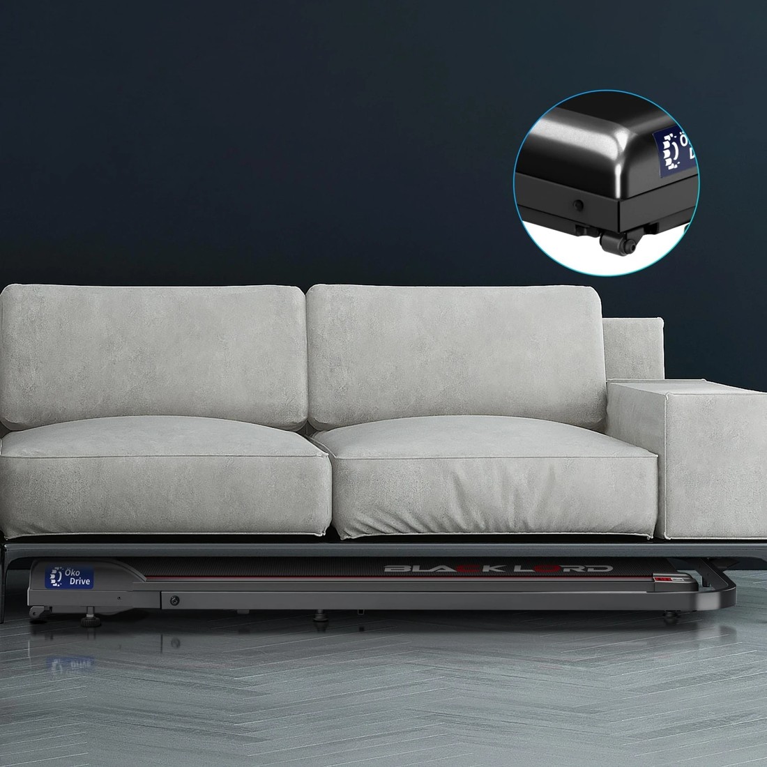 9 Black Lord Treadmill Walking Pad Foldable - Black, 9 of 9