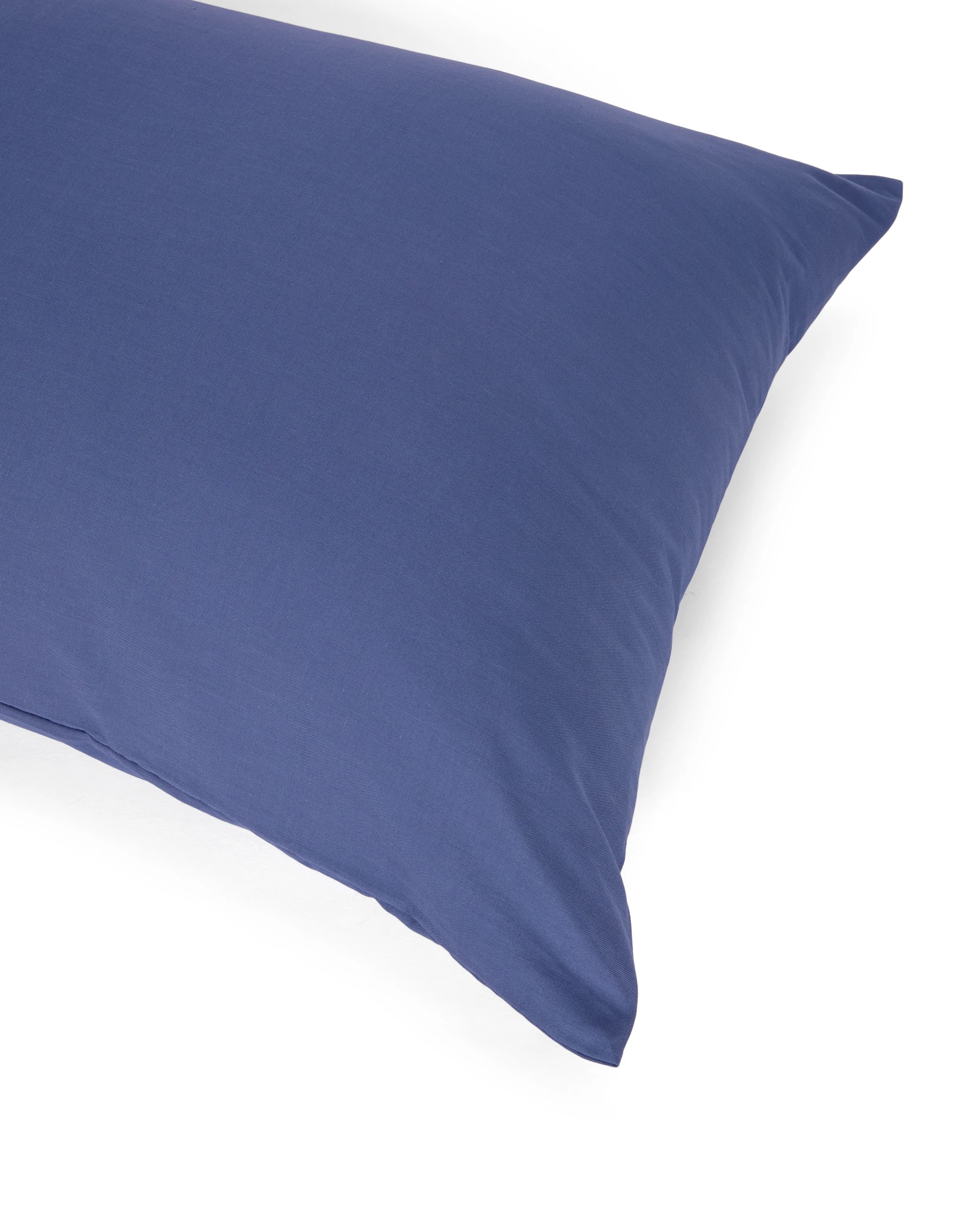 3 2 Pack 180 Thread Count Standard Pillowcases - Mid Blue, 3 of 5
