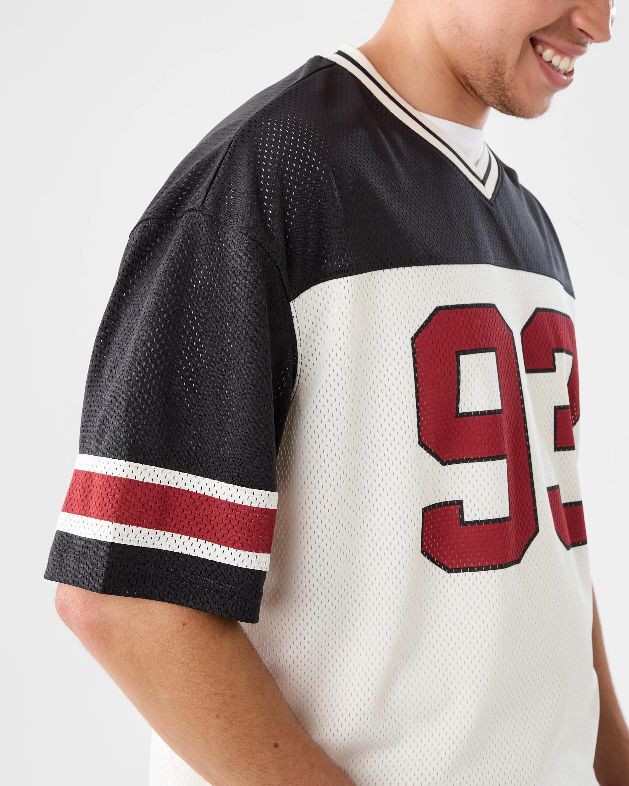7 Boxy Mesh Panel T-shirt Bge 93, 7 of 9