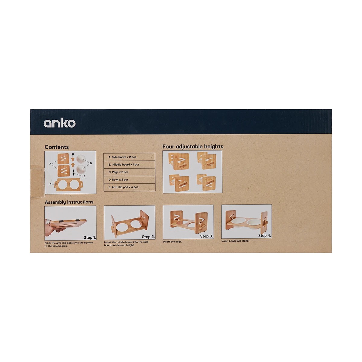 10 Pet Bowl Twin Bamboo, 10 of 10