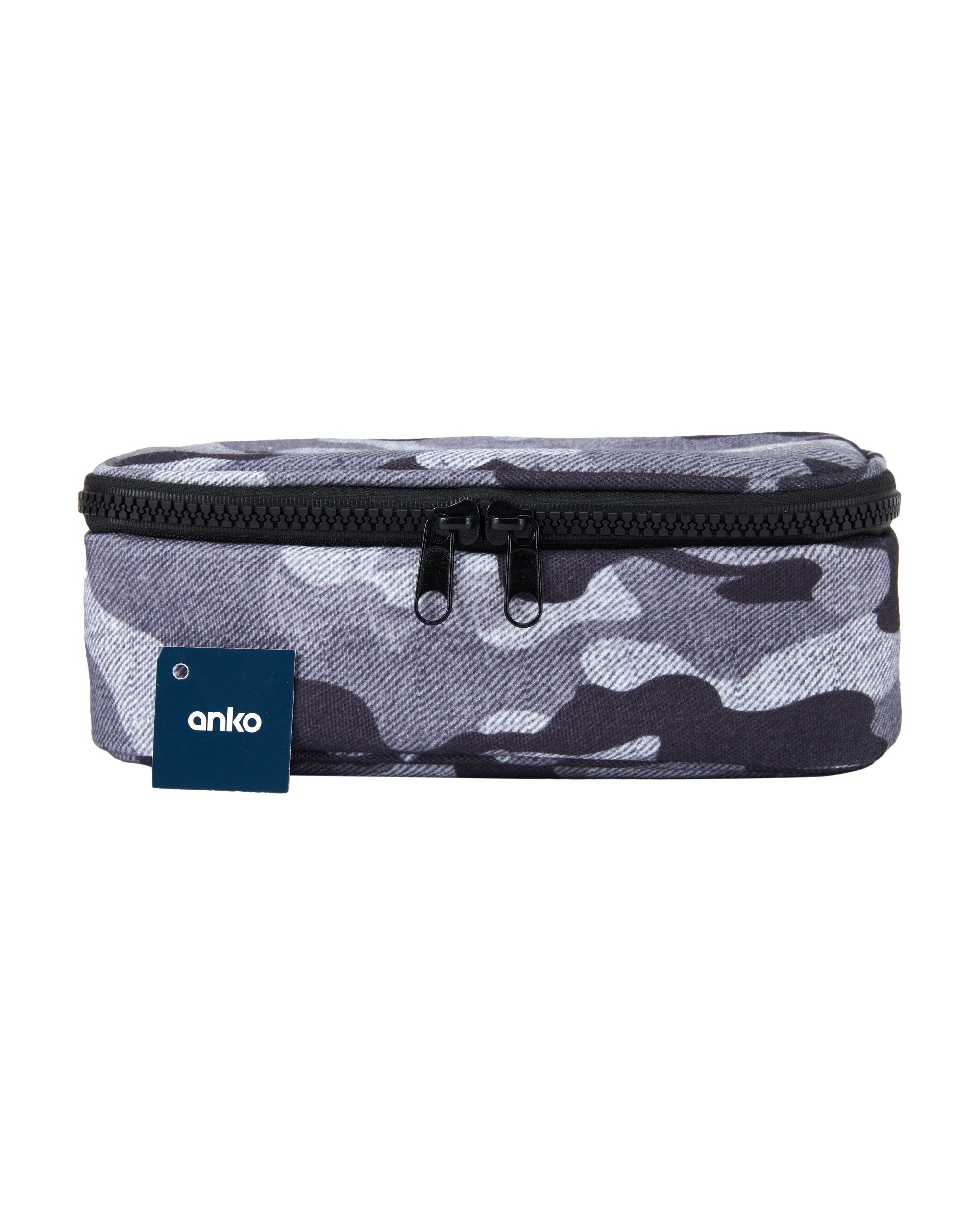 5 Zip Top Pencil Case - Camo, 5 of 5
