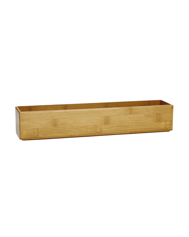 Large & Narrow Bamboo Drawer 